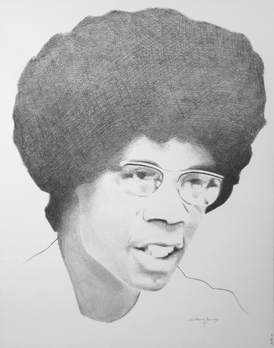 ballpoint pen portrait Chisholm