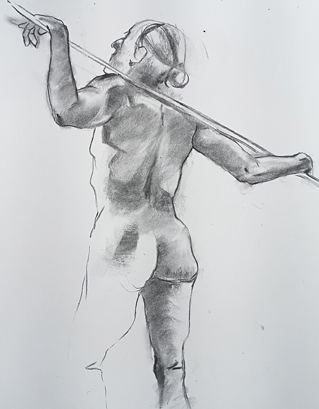 male life drawing model