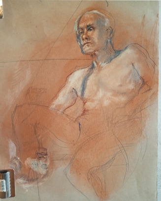 male life drawing model