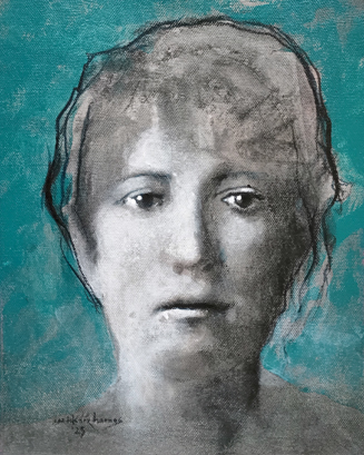 a plaintive portrait